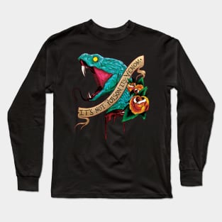 It's not poison, it's VENOM Long Sleeve T-Shirt